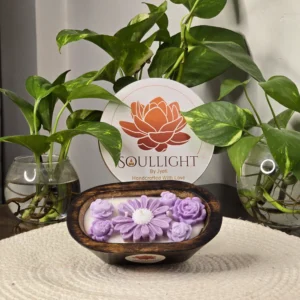 Lavender Bloom Candle Tray
