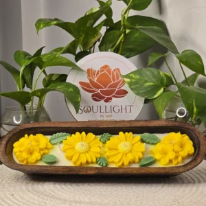 SunBloom Tray Candle