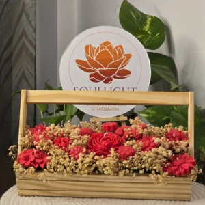 Red Blossom Tray